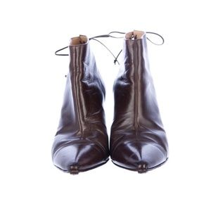 MANOLO BLAHNIK AUTHENTIC brown women(8.5)Dust Bag inc'd and Receipt provided